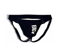 Alienjoy Jockstrap String pour homme Sous-vêtements sexy pour homme Slips Thong Coton Taille basse String Sport Jock Strap, Noir , L