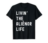 Aliénor Vivant la Vie de Aliénor Nom Amusant T-Shirt Graphique avec Valeur