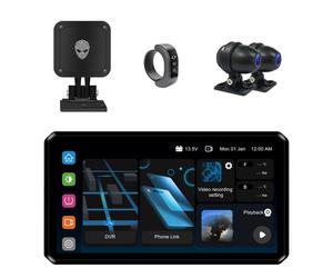 AlienRider M2S Système multimédia moto + Camaras + Wave-Radar