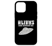 Aliens are Among US Extraterrestres Sci FI Space Lover UFO Coque pour iPhone 12 Mini