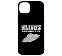Aliens are Among US Extraterrestres Sci FI Space Lover UFO Coque pour iPhone 14 Plus