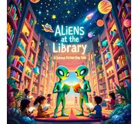 Aliens at the Library a sience fiction day tale : story books for kids A Magical Adventure