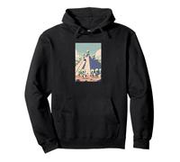 Aliens Building Pyramide OVNI Ancient Alien History Conspiracy Sweat à Capuche