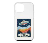 Aliens Don't Believe in You Soit Retro Extraterrestrial Coque pour iPhone 12 Mini