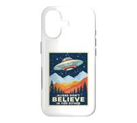 Aliens Don't Believe in You Soit Retro Extraterrestrial Coque pour iPhone 17