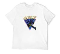Aliens Movie Horror Action Sci FI Alien T-Shirt Graphic Tee Printed Top Mens White Shirt L