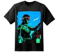 Aliens Private Vasquez T-shirt pour homme Xenomorph LV426 Weyland Yutani Corp Nostromo Sulaco USCM Colonial Marines, Noir , XXL/3XL