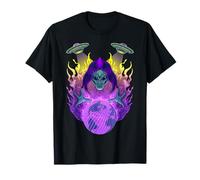 Aliens Rule The World UFO - Aesthetic Edgy Streetwear T-Shirt