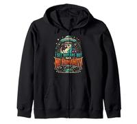 Aliens UFO Extraterrestre Space Soucoupe Volante No Humanity Sweat à Capuche