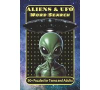 Aliens & UFO Word Search: 50+ Word Search Puzzles with Easy to Read Print about Aliens, UFO's, Conspiracies and more | 6 x 9 inches. 110 pages | ... fans, Movie Buffs and Conspiracy Theorists