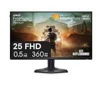 Alienware 25 Moniteur de jeu AW2523HF 24,5" IPS LED Full HD (1920 × 1080) Écran 360 Hz - AMD FreeSync - VESA - Moniteur (USB, HDMI) réglable en hauteur/inclinaison/pivotant/pivot - Côté sombre de la