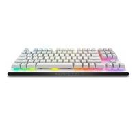 Alienware AW420K - Clavier - sans clé - rétroéclairé - USB - QWERTY - US - commutateur : CHERRY MX Red - lunar light