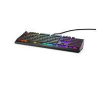 Alienware Clavier de gaming mécanique AW510K - extra‑plat RGB, Cherry MX Low Profile Red, US INT