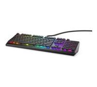 Alienware Clavier de gaming mécanique AW510K - extra‑plat RGB, Cherry MX Low Profile Red, US INT
