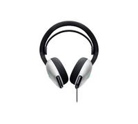 Alienware Gaming Headset AW520H - Micro-casque - circum-aural - filaire - USB, jack 3,5mm - lunar light