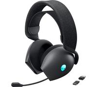 Alienware Casque gaming sans fil AW725H – Tri-Mode, Dolby Atmos, 55h, micro IA, RGB Lunar Light