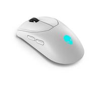 Dell Souris gaming Alienware AW720M - Tri-mode sans fil, optique, 8 boutons - Lunar Light
