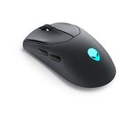 Alienware Tri-Mode Gaming Mouse AW720M - Souris - optique - 8 boutons - filaire, sans fil - USB, 2.4 GHz, Bluetooth 5.1 - Dark Side of the Moon