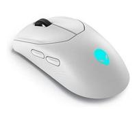 Dell Souris gaming Alienware AW720M - Tri-mode sans fil, optique, 8 boutons - Lunar Light