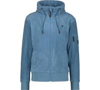 Alife And Kickin EliasAK F Fleece Sweat-shirt zippé, bleu, taille S pour homme