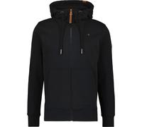 Alife And Kickin TrasherAK A Zip Hoodie Sweat à capuche zippé, noir, taille S pour homme