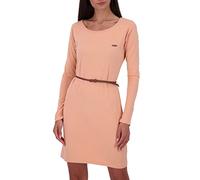 alife & kickin Ellinak A Manches Longues Femme-Robe d'été-XS-XXL, Mélange d'acajou