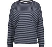 Alife & Kickin Femmes DeniseAK Z Sweat Marine Melange L