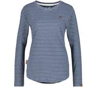 Alife & Kickin Femmes LeaAK Z Longsleeve Marine Melange XS