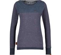 Alife & Kickin Femmes LeonieAK Z Longsleeve Marine Melange XS