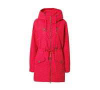 alife & kickin Parka mi-saison 'CharlotteAK B' rouge / blanc, Taille S