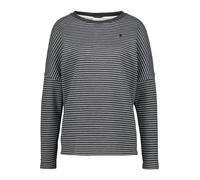 alife & kickin Sweat-shirt 'DeniseAK' anthracite / blanc, Taille XS
