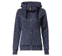 alife & kickin Veste de survêtement 'PalinaAK' bleu foncé / blanc, Taille M