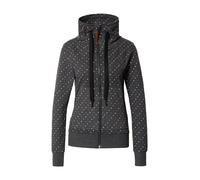 alife & kickin Veste de survêtement 'VivianAK' bleu clair / gris foncé / rouge feu / blanc, Taille M