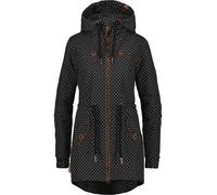 alife & kickin Veste mi-saison 'CharlotteAK' noir / blanc, Taille XS