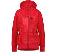 alife & kickin Veste mi-saison 'MaliaAK' marron / rouge / blanc, Taille XL