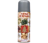 Aliga peinture argent en spray 250 ml - haut pouvoir couvrant et séchage rapide