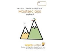 Alight Creative Creative Writing Masterclass Module 1