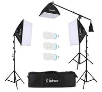 Alightup Studio Photo Softbox Kit Lumiere Photo Studio Eclairage Softbox Eclairage Vidéo de Studio Photo Réglable avec 1 Sac de Transport pour Photo de Mode Portrait Produits Commerciaux