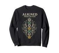 Aligned from Within T-Shirt Meditation Yoga Chakras Sweatshirt