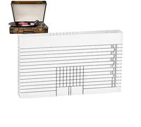 Alignement de table de tournée, tracteur d'azimuth acrylique Azimuth Ruler, précision 2,95 x 1,77 x 0,39 pouces, bloc d'ajustement d'angle de , outil de calibration réutilisable pour tables