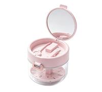 Aligner Box - Portable Storage Container, Night Guard Cleaning Cup Tool