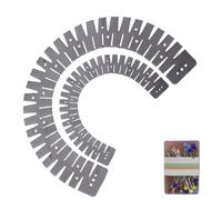 Aligneur de tissu flexible résistant à la déformation thermique pour couture avec systèmes de mesure antidérapants, 2 règles résistantes à la chaleur pour matelassage et couture