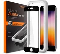 Alignmaster Verre Trempé Compatible Avec Iphone Se 3 (2022), Iphone Se 2 (2020), Iphone 8, Iphone 7, Couverture Complète, 9H Protection Écran