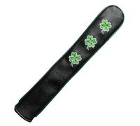 Alignment Stick Headcover, Golf Alignment Cover, PU Leather Accessory, Stylish Headcover for Sticks, Holds at Least 2, for Friends and Relatives