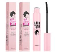 ALIIP 2PCS Bâtons de Finition, Mascara pour Cheveux Cassés, 15ML Bâton Finition pour Cheveux, Hair Finishing Cream Stick, Transparent, Contrôler Les Frisottis, Non Grasses et Non Collantes, Rose