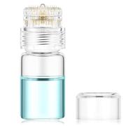 ALIIP Micro-aiguille de Type Presse, 1mm 20Pointes Microneedling, pour Le Visage, Rides, Cheveux Barbe, La Croissanc Cheveux Needles Professional Microneedling Derma, Peut Stocker des Liquides