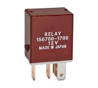 Alikkash Relais de voiture Mini ISO multifonction 156700-1700 20 A 12 V CC 5 broches compatible avec 56700-1700 90084-98032