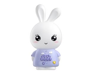 alilo Lapin Intelligent AI pour Enfants, Compagnon Interactif ChatGPT avec Voix en Temps Réel, 4 Agents & 91 Langues, Contient 48 Histoires en Anglais, 50 Contes, 66 Chansons, 28 Berceuses & 34 Morcea