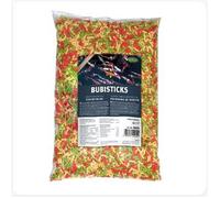 Aliment bassin flottant pour poissons Bubisticks Bubimex - Sachet 6 L - Bubimex
