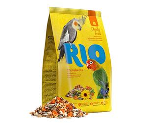 Aliment Complet pour Grandes perruches | Mélange de graines | 1 kg | RIO | Aliment complet | Pour l’apport quotidien en graines et céréales sélectionnées